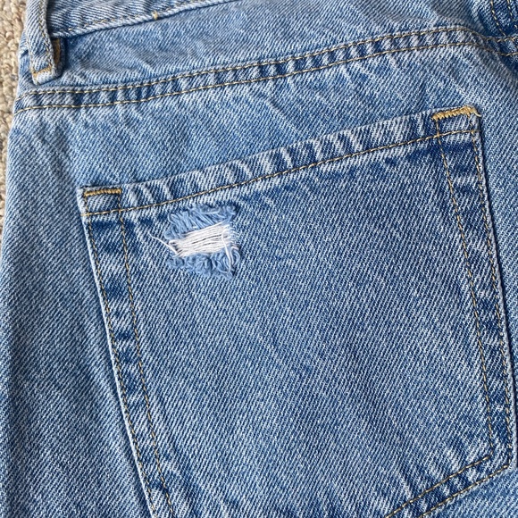 Pacsun Jeans Size 28 Ultra High Rise Slim Distressed Ripped Jeans - Picture 6 of 7